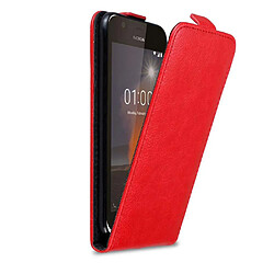 Cadorabo Coque Nokia 1 2018 Etui en Rouge