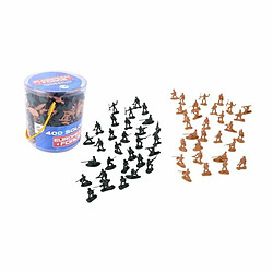 Ludendo Coffret 400 figurines petits soldats 3,5 cm