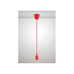 Luminaire Center Suspension Dreifa Rouge