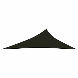 Maison Chic Voile d'ombrage | Voile de parasol | Toile d'ombrage 160 g/m² Noir 4x5x6,8 m PEHD -MN91853