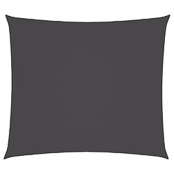 vidaXL Voile de parasol tissu oxford rectangulaire 2x2,5 m anthracite