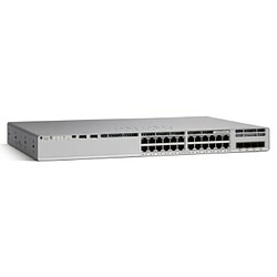 Cisco Systems Cisco Catalyst 9200L Géré L3 Gigabit Ethernet (10/100/1000) Connexion Ethernet, supportant l'alimentation via ce port (PoE) Gris