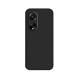 PHONECARE Coque Silicone Liquide pour Oppo A1 5G - Noir