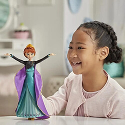 Acheter Hasbro Disney La Reine des Neiges 2 - Poupée Princesse Disney Anna chantante (français) en tenue de Reine - 27 cm