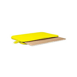 be.ez Housse pour MacBook 12 Pouces Édition LA Robe One Del Sol avec Fermeture Éclair Jaune