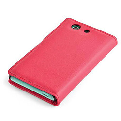 Acheter Cadorabo Coque Sony Xperia Z3 COMPACT Etui en Rouge