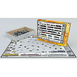 Avis Puzzle 1000 piAces Eurographics Histoire des trains, 6000-0251