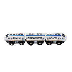 Avis Wagon de train magnétique en bois pour accessoires de trains jouets, unités multiples