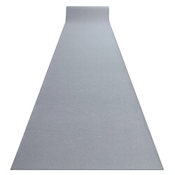 RUGSX TAPIS DE COULOIR ANTIDÉRAPANT RUMBA couleur unique gris 60 cm 60x180 cm