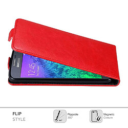 Cadorabo Coque Samsung Galaxy ALPHA Etui en Rouge