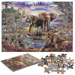 Acheter Universal Puzzle 1000 pièces Puzzle Adulte Enfant - Animal World Puzzle Puzzles 1000 DIY Toys