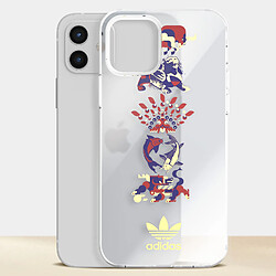 Avis Adidas Coque pour iPhone 12 Mini Silicone Gel Motif Jovial Fine Légère Transparent