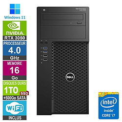 Dell PC Gamer LPG-3620 i7-6700 4.00GHz 16Go/1To SSD + 500Go/RTX 3050