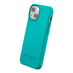 JUST GREEN Coque de Protection pour iPhone 13 Mini Natura Recyclable Bleu