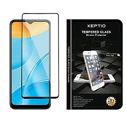 Xeptio Oppo A16 / A16S vitre protection écran noir