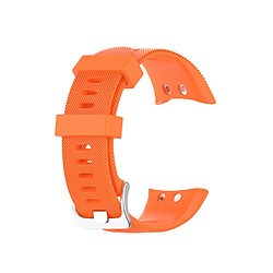 Avis Bracelet en silicone orange pour votre Garmin Forerunner 45/45S