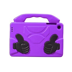 Avis Coque en TPU EVA antichoc avec béquille violet pour votre Samsung Galaxy Tab A 10.1 (2019)