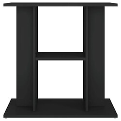 Avis vidaXL Support pour aquarium noir 60x30x60 cm bois d'ingénierie