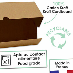 Acheter Scrapcooking 2 boîtes en carton pour bûche de Noël 35 x 11 x 11 cm