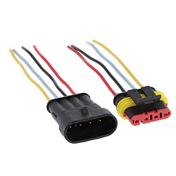 Acheter La Voiture A Caché La Prise De Fil électrique Avec Les Clips De Harnais De Câble De Câble 14AWG 4pin