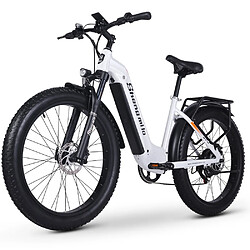 Shengmilo Fat Vélo Électrique 500W 48V/17.5Ah Autonome 60km 20"x3.0" Bleu