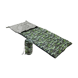 Totalcadeau Sac de Couchage avec motif camouflage pour une personne 190 x 75 cm