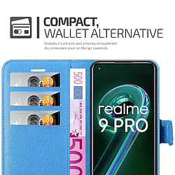 Acheter Cadorabo Coque Realme 9 5G / 9 PRO / V25 / Q5 / OnePlus Nord CE 2 LITE 5G Etui en Bleu