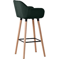 Non Tabouret de bar Grant velours pas cher