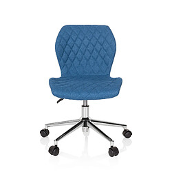 Chaise de bureau / chaise d'enfant pour enfants JOY II tissu bleu hjh OFFICE