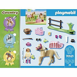 Avis Playmobil® Country Cavalière avec poney beige