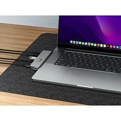 Acheter Hub USB 7 en 2 HyperDrive Duo Pro HD575 GRAY pour Apple MacBook Air et MacBook Pro Gris Sideral