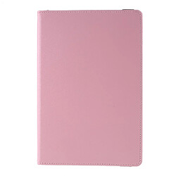 Etui en PU avec support rotatif rose pour votre Samsung Galaxy Tab S6 SM-T860 (Wi-Fi)