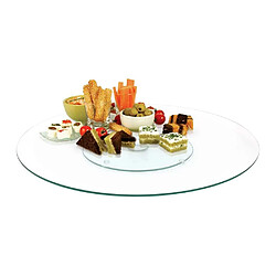 Acheter Saveurs Et Degustation Plateau tournant en verre 45 cm.