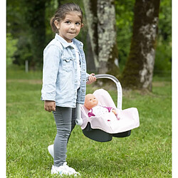 Smoby Siège auto pour poupées Maxi-Cosi Rose clair pas cher