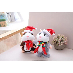 Avis Universal Baby Kids Christmas, répété Hamster Mouse Pet Plush- mignon Speak Sound Abricot 18cm