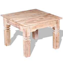 Acheter vidaXL Table basse Bois d'acacia 60x60x45 cm