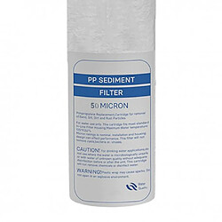 Desineo Cartouche anti-sédiment 50 microns pour porte filtre 9-3/4 - 10 Pouces