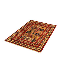 Avis Vidal Tapis de laine 153x108 brun Kashkuli