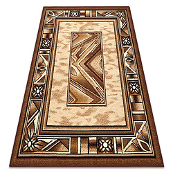 RUGSX BCF Tapis Morad OPAL cadre, classique - beige 120x170 cm