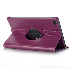 Avis Etui en PU avec support violet pour votre Huawei MediaPad M5 lite 10/C5 10