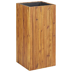 vidaXL Lit surélevé de jardin 43,5x43,5x90 cm Bois massif d'acacia