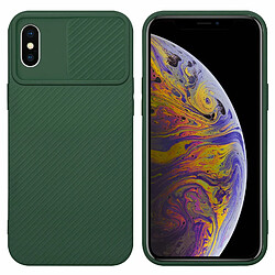 Cadorabo Coque iPhone XS MAX Etui en Vert