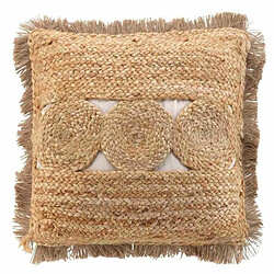 Paris Prix Coussin Déco à Franges Dimelo 45x45cm Beige