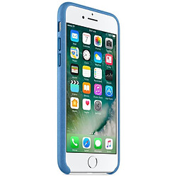 Apple iPhone SE (2022/2020)/8/7 - Coque Leather Sea Blue