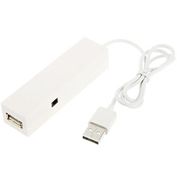 Avis Wewoo HUB USB 2.0 haute vitesse blanc 4 ports avec commutateur, plug and play