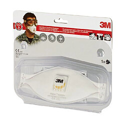 Avis 3M 9332 Masque respiratoire filtrant pliable avec soupape contre particules nocives, Certifié EN sécurité