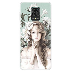 Coque en TPU impression de motifs jolie fille pour votre Xiaomi Redmi Note 9S/Note 9 Pro Max/Note 9 Pro