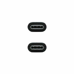 Câble USB-C NANOCABLE 10.01.2302 Noir 2 m