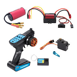 RC Voiture Pièces de Rechange y compris Moteur Brushless 35A Esc Récepteur 2.4G À Distance Contrôleur Servo Culbuteur pour WLtoys A959 a979 A959-B HSP