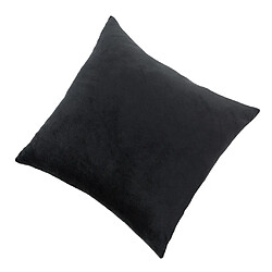 couvre-oreiller décoratif velours taie d'oreiller taie d'oreiller noir 60 x 60 pas cher